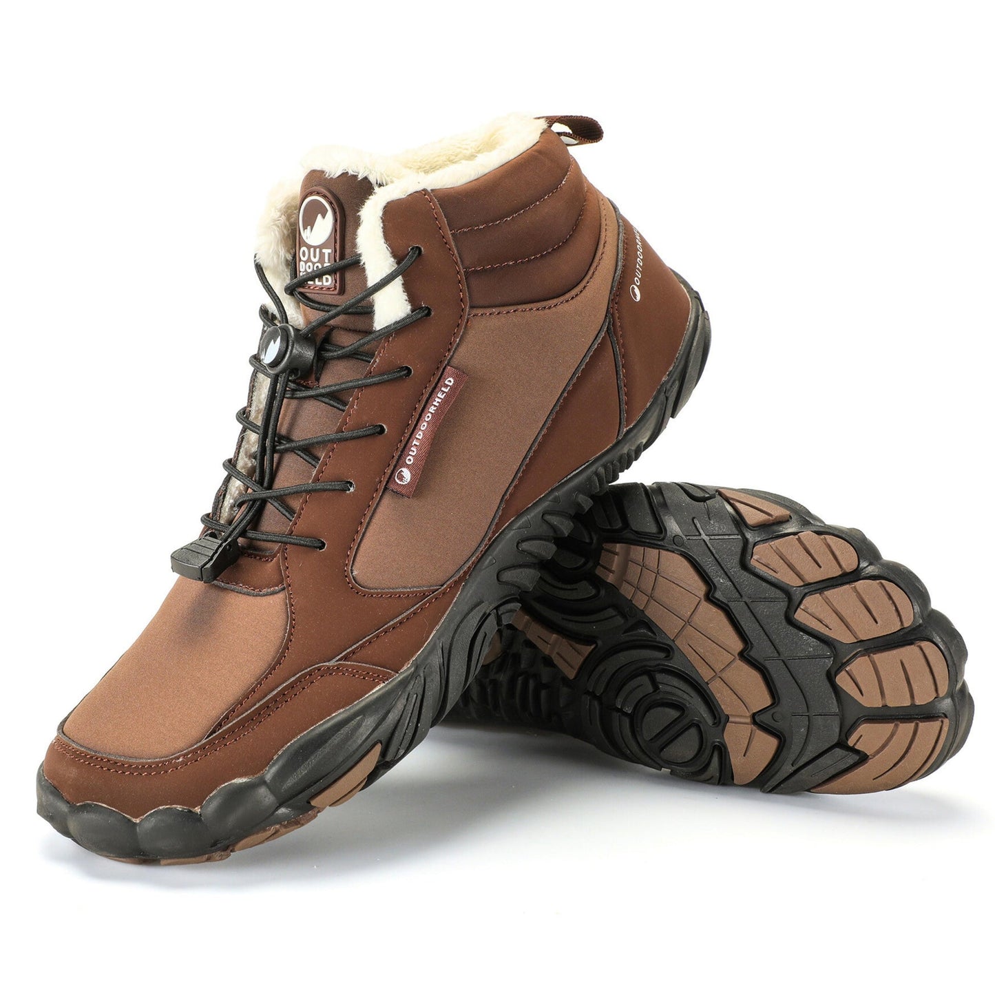Street Wave Barefoot Winter Shoes for Cold Days With Orthopedic Support and Cozy Lining