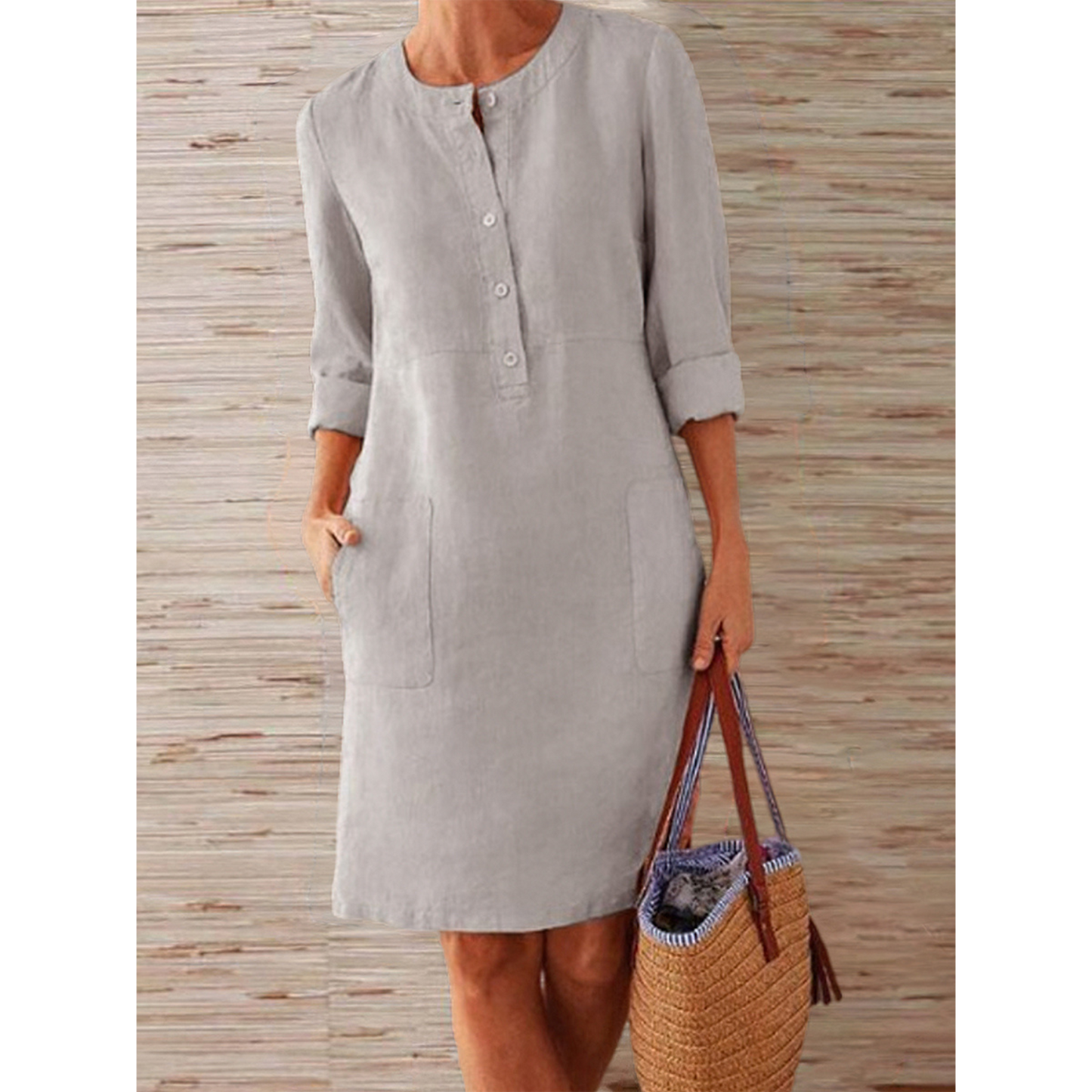 Aahlada Dress Streetwave Elegant Comfort All Day Women Timeless Minimalist Chic Effortless