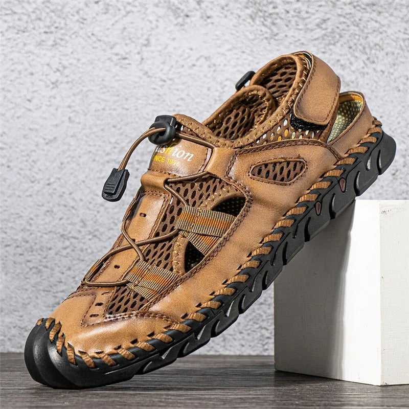 Mens Sandals Street Wave All Day Comfort Breathable Ergonomic Footbed For Men Lightweight Outdoor Daily Wear