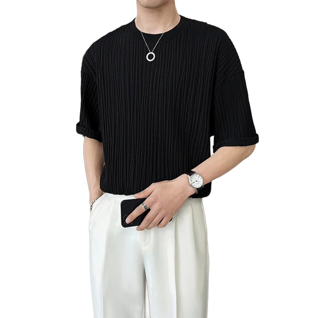 Motion Pleated T-shirt