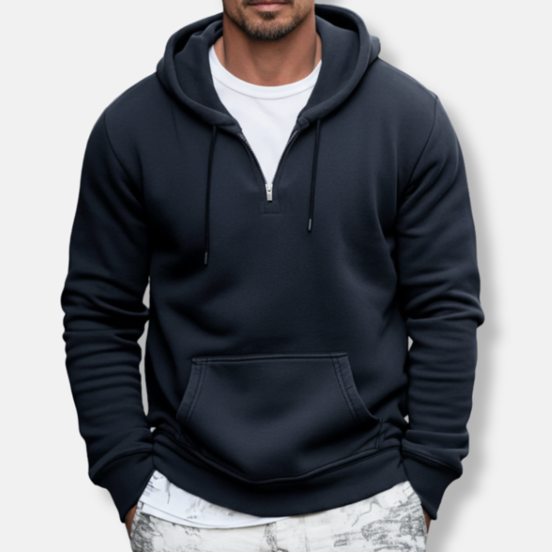Street-Wave Nordisk Flair Men's Hoodie Relaxed Fit Cotton Blend