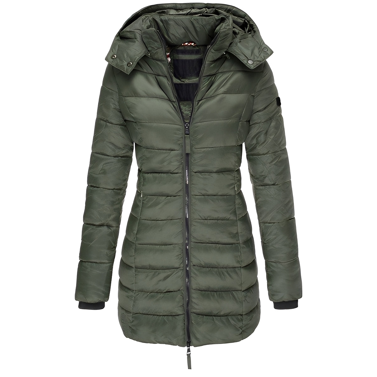 Street-wave Women's Puffer Jacket Warm Insulated Coat for Cold Weather Stylish Durable Outerwear