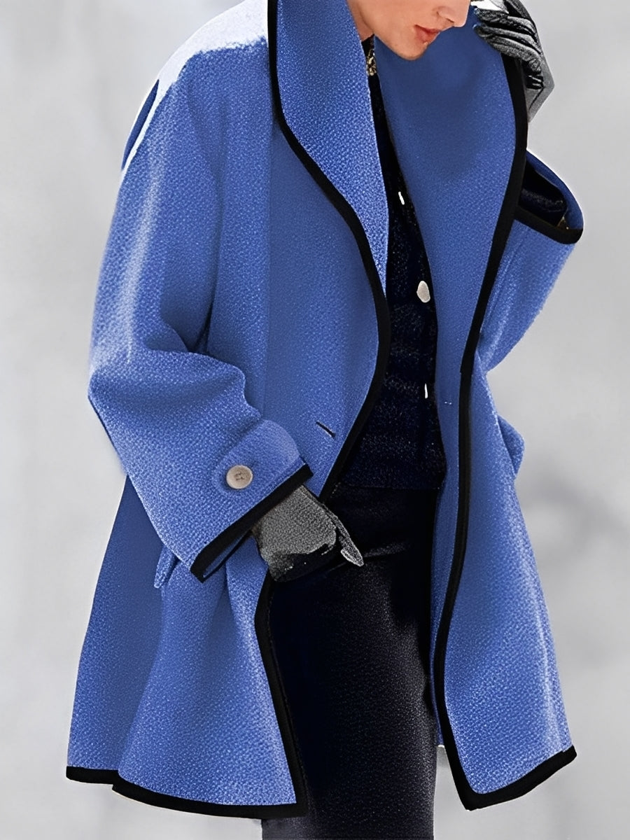 Street-wave Long Wool Coat For Women Timeless Elegance Warmth And Classic Retro Charm