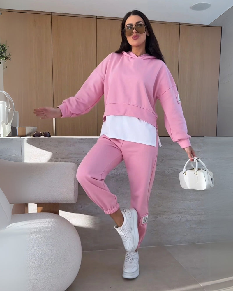 Street-Wave 2-Piece Set For Fashion Forward Women Comfortable Everyday Wear All-Day Comfort