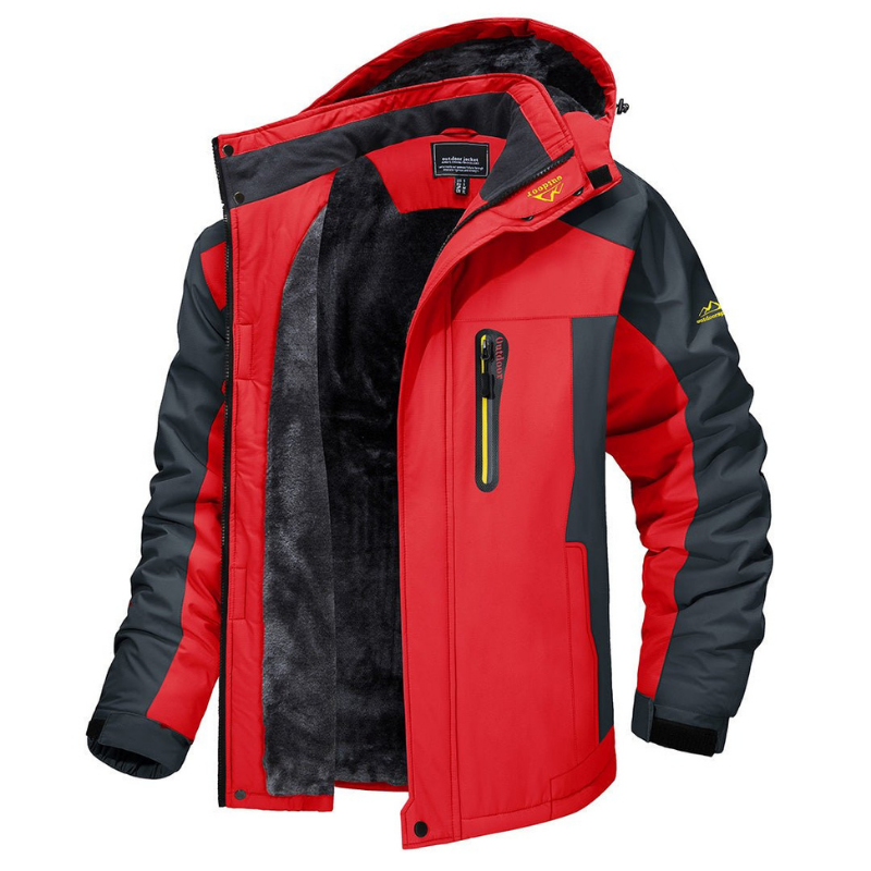 Street-Wave Men's Jacket With Rugged Durability And All-Season Warmth For Active Adventurers