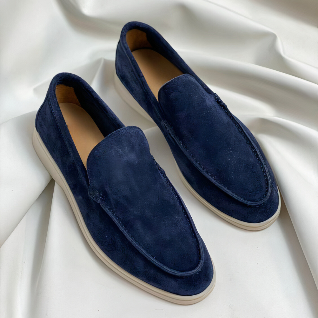 Street-Wave Mens Vintage PU Leather Loafers For Style Conscious Timeless Comfort Seekers Everyday Wear