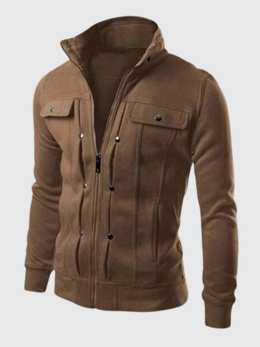 Street-wave Mens Cotton Jacket Classic Comfort Everyday Wear Premium Wardrobe Essential