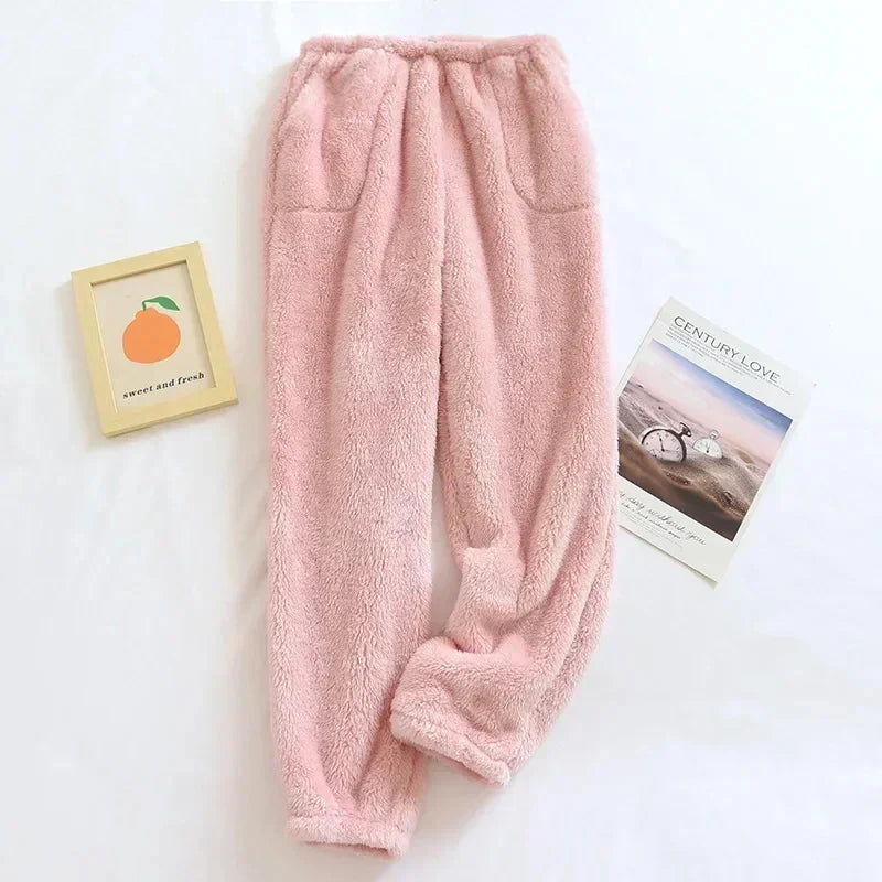 Isla Relaxed Fit Pajama Pants | Elastic Waistband Pockets Pajama Pants