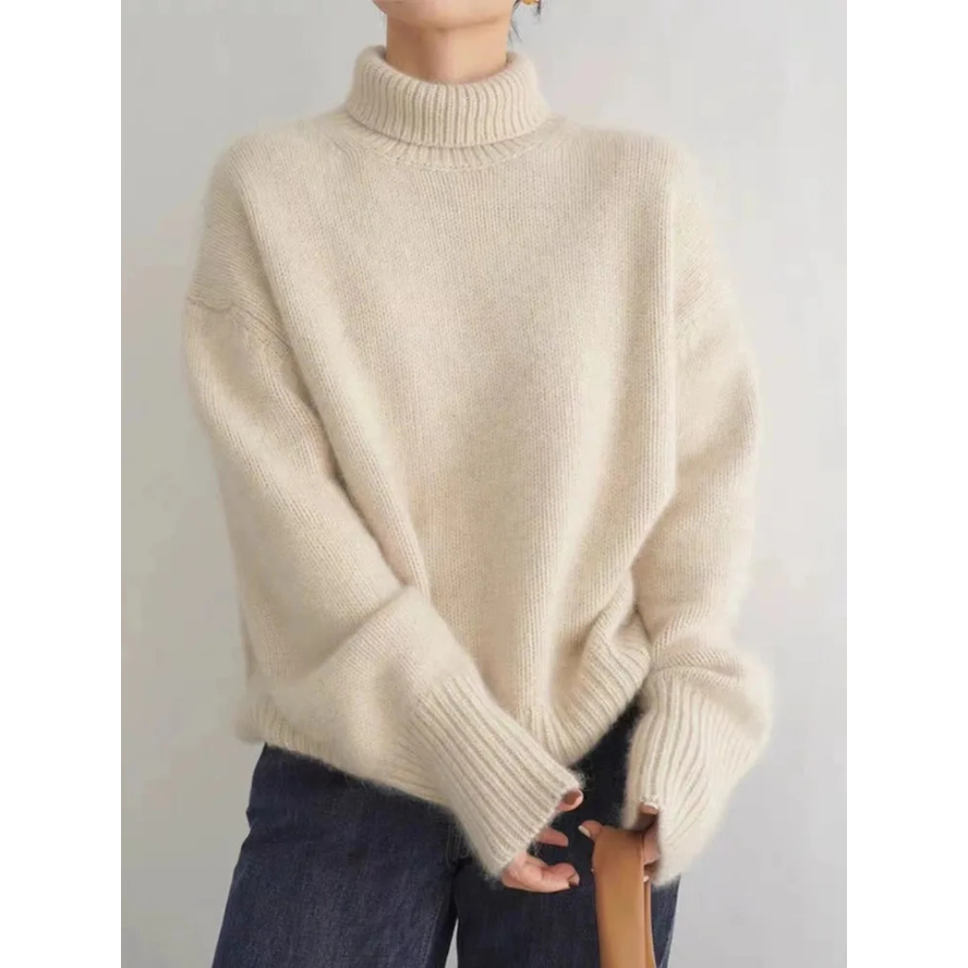 Street-Wave Naomi Warmth Rollneck Sweater For Women Cozy Premium Knit For Cold Days