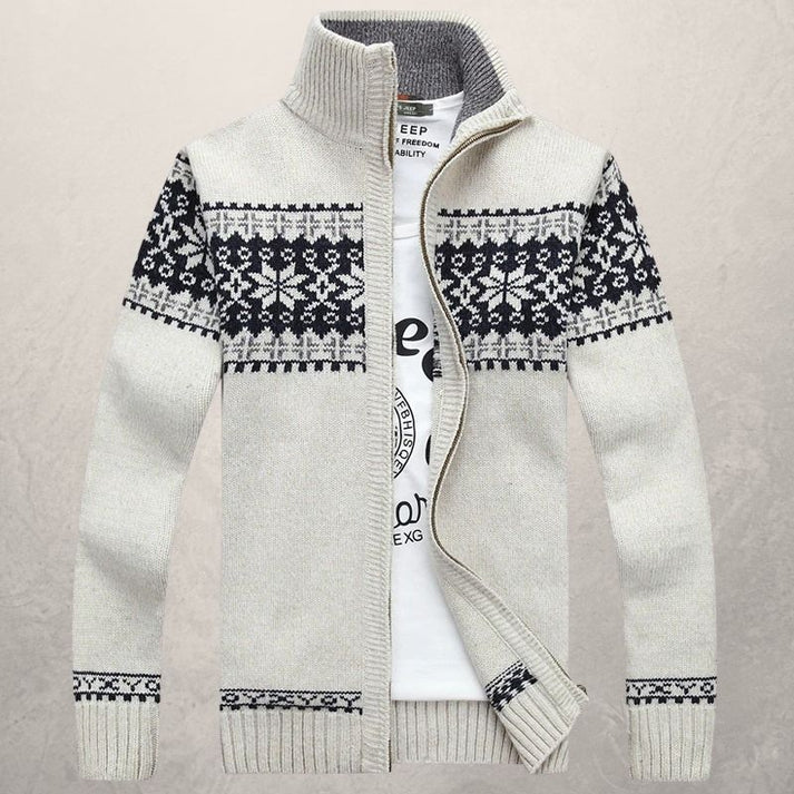 Street Wave Wool Coat For Elegant Occasions With Premium Warm Comfort Nordic Pattern For Professionals