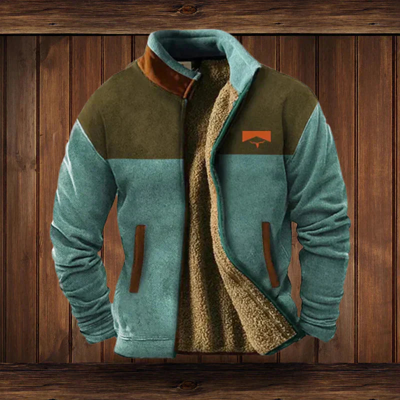 Street-Wave Fleece-Lined Jacket for Outdoor Adventurers Warm Comfort and Style Everyday Wear