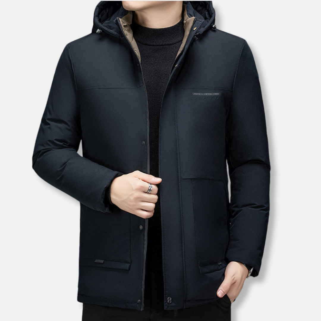 Street-Wave Nordisk Flair Mens Coat With Padded Insulation