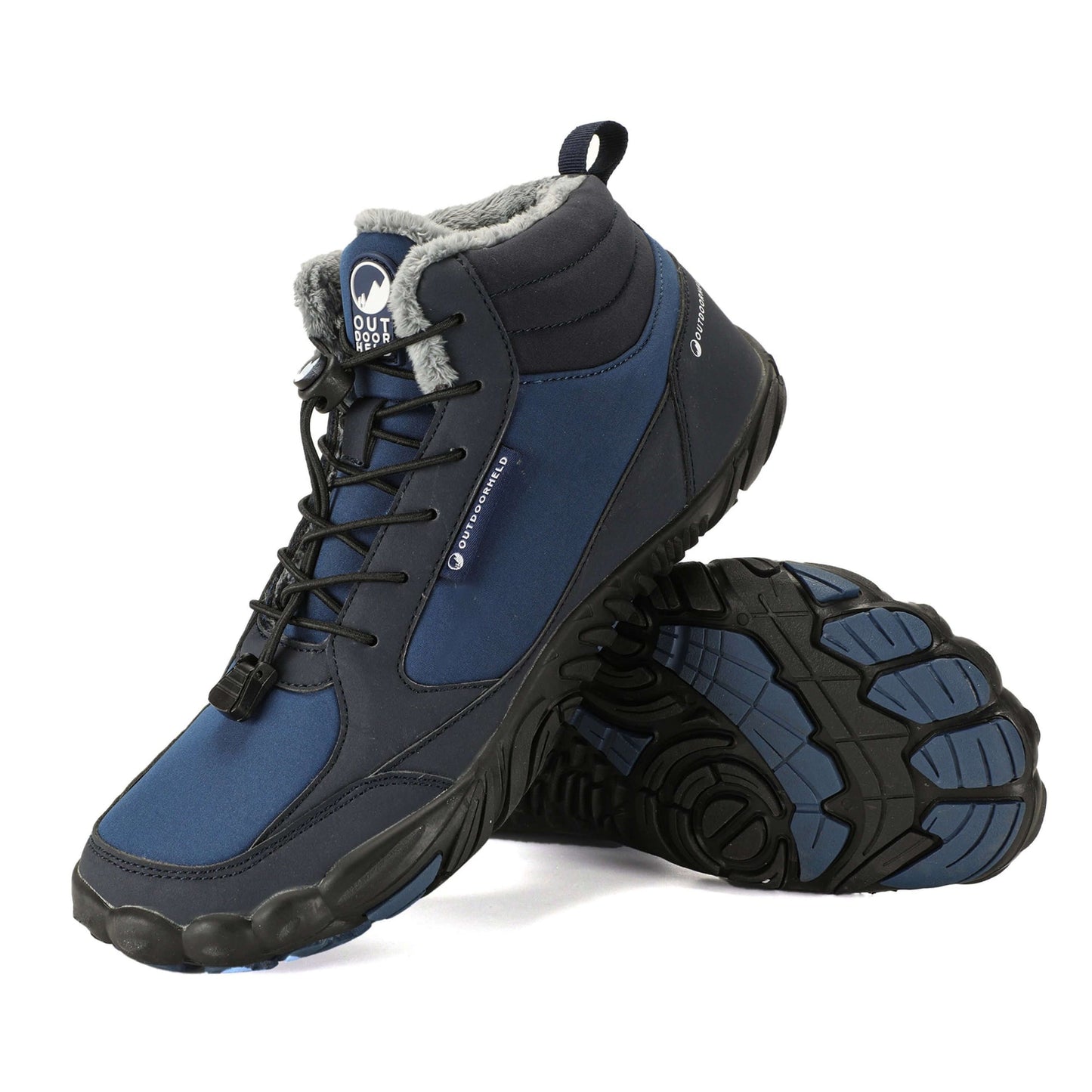 Street Wave Barefoot Winter Shoes for Cold Days With Orthopedic Support and Cozy Lining