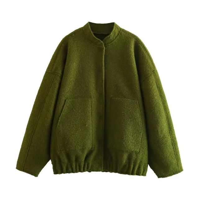 Streetwave Oversize Bomber Jacket For Women Cozy Versatile Streetwear Must Have Now