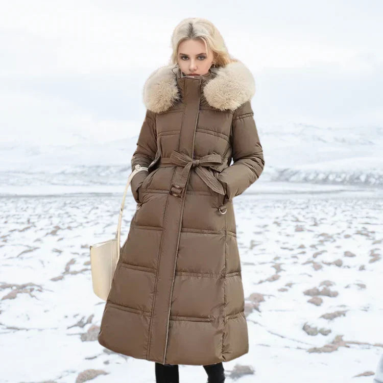 Street Wave Luxury Winter Coat for Women Warmth and Elegance Puffer Jacket With Fur Collar