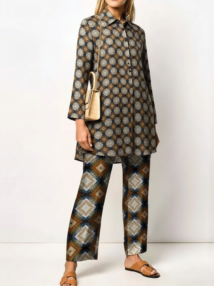 Street-Wave Two Piece Set Unisex Breezy Vintage Comfort