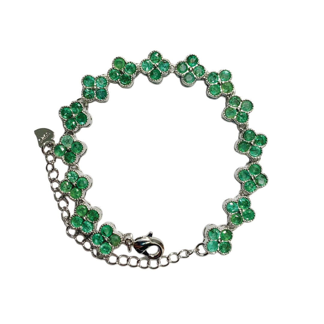 Emerald Grove Link Bracelet - Street-Wave