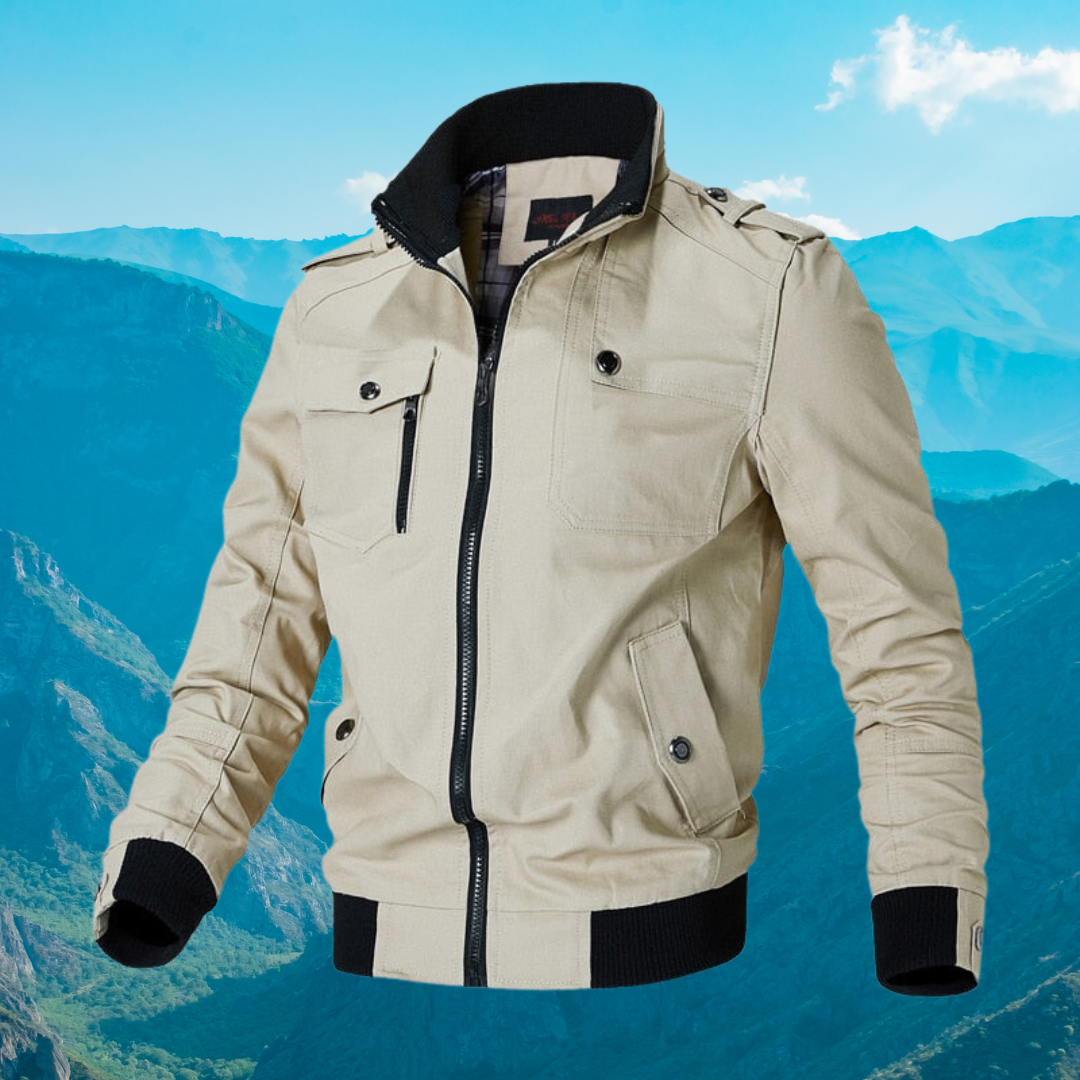 Bomber Jacket For Men Street-wave With Durable Zip And All Day Comfort Urban Streetwear Ready