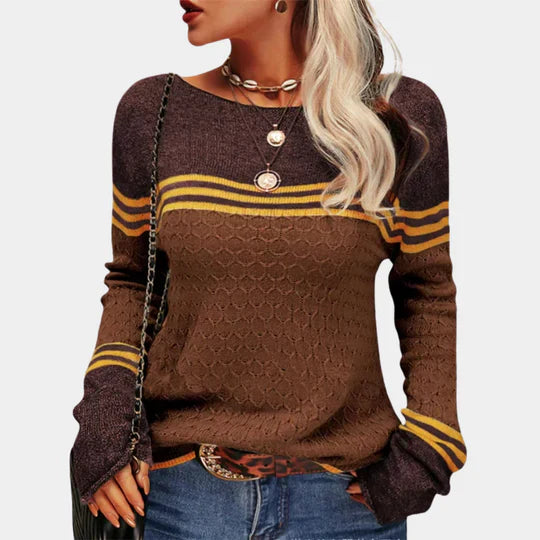 Street Wave Nima Knit Sweater For Women Soft Flattering Fit Elegant Spring Essential