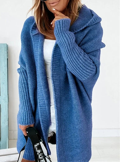 Street-Wave Womens Cozy Chunky Knit Cardigan Vest For Chic Versatile Layering Everyday Wardrobe Essential