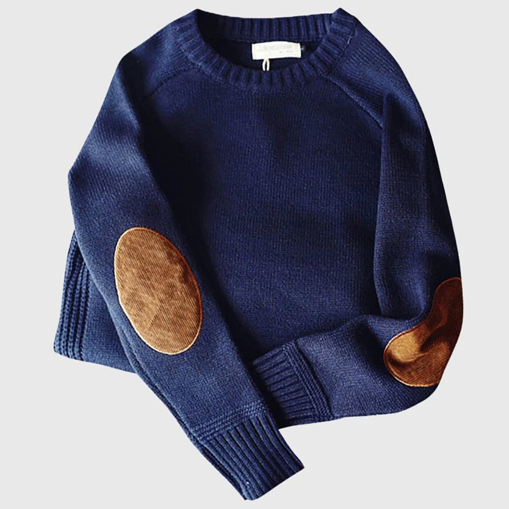 Street-wave Mens Wool Sweater With Classic Fit Warm Premium Knit For Modern Gents