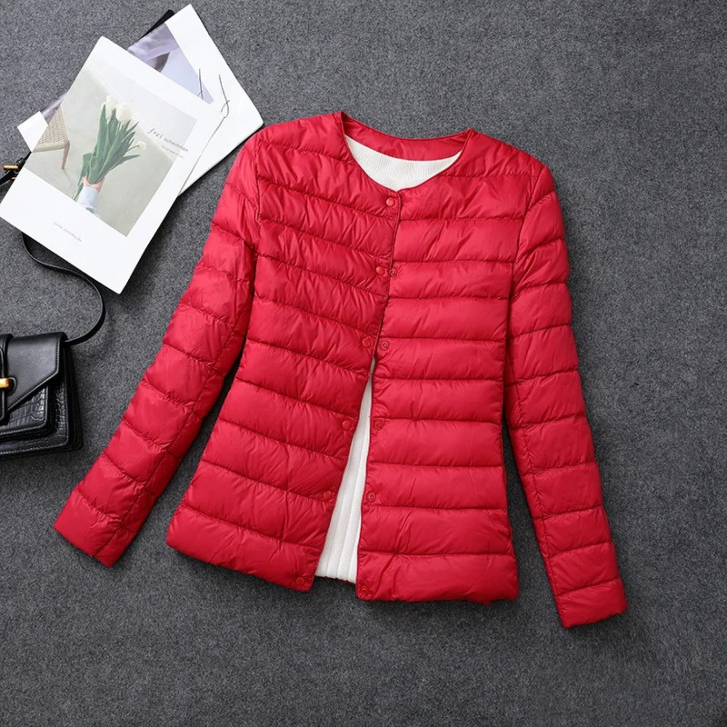 Street-Wave Lightweight Quilted Puffer Down Jacket Unisex Breathable Warmth For Everyday Wear
