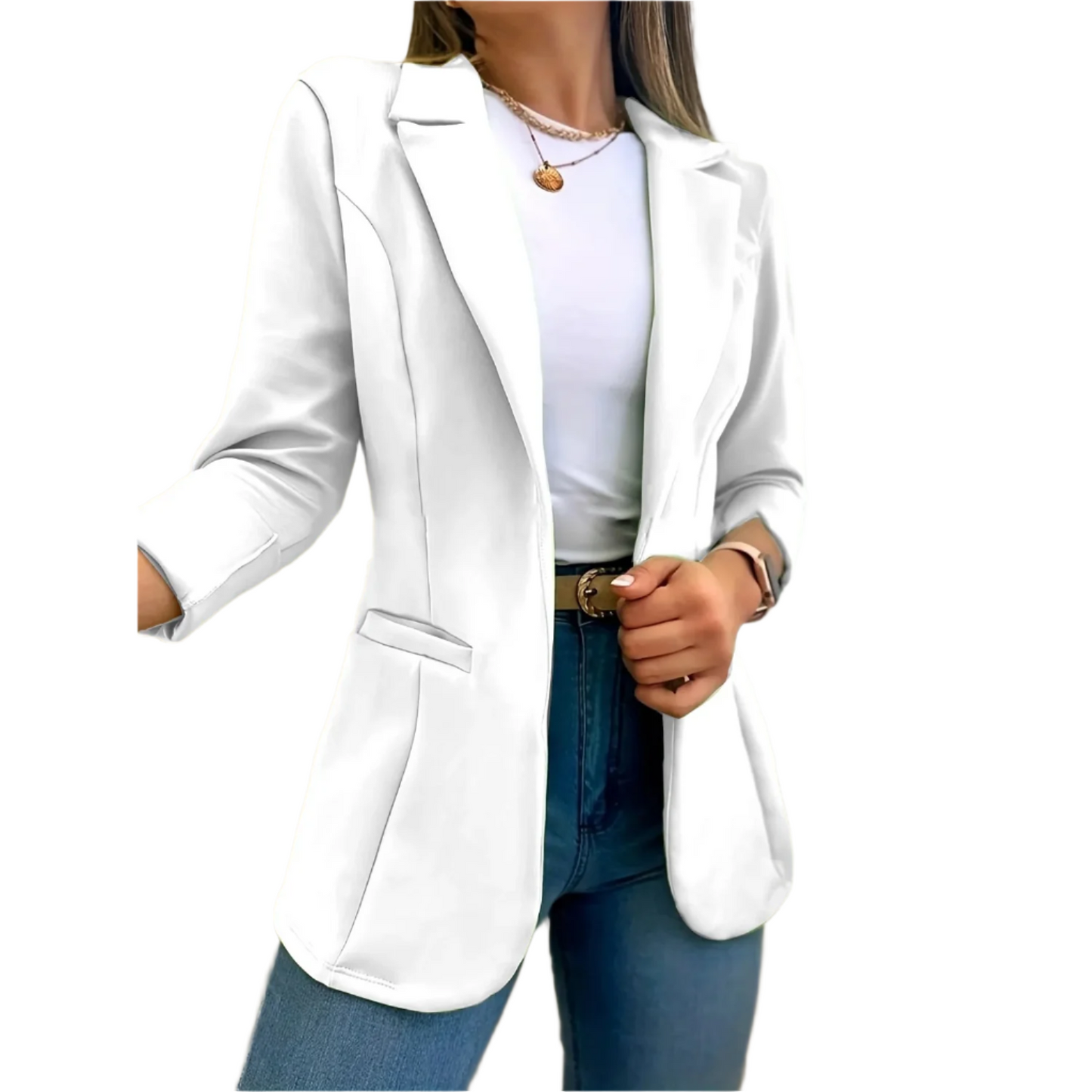 Street Wave Tailored Vintage Blazer For Women With Flattering Fit In Bold Yellow