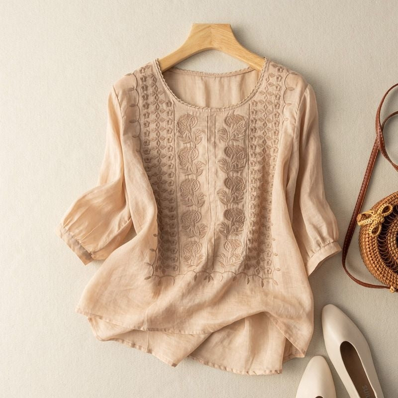 Tenori Linen Top