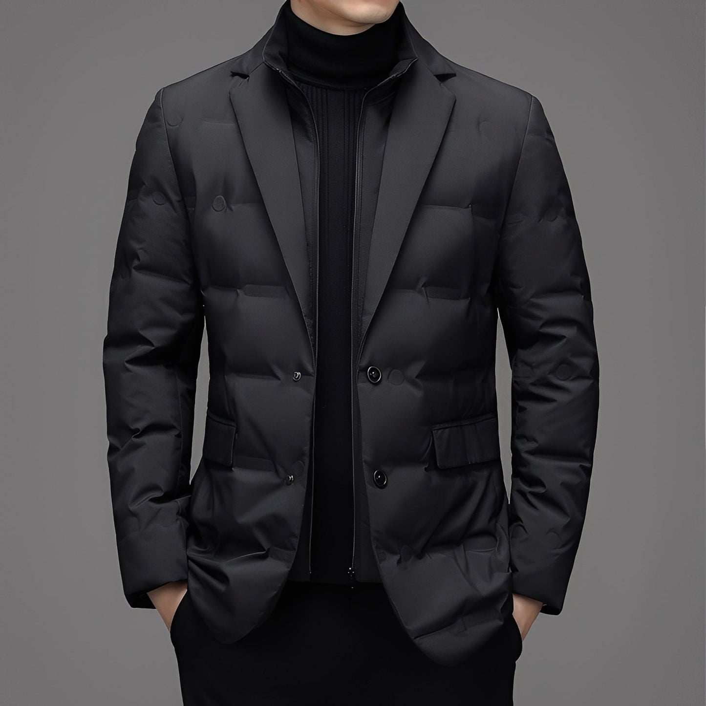 Street-wave Down Jacket For Men Premium Puffer Coat With Warmth And Timeless Style
