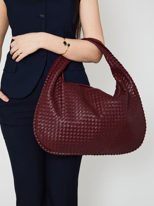 Street-wave | Luxus Damen Handtasche mit Geflochtenem Design - Street-wave