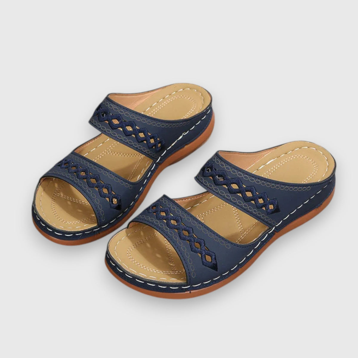 Women's Sandals with Wide Fit and Adjustable Straps
