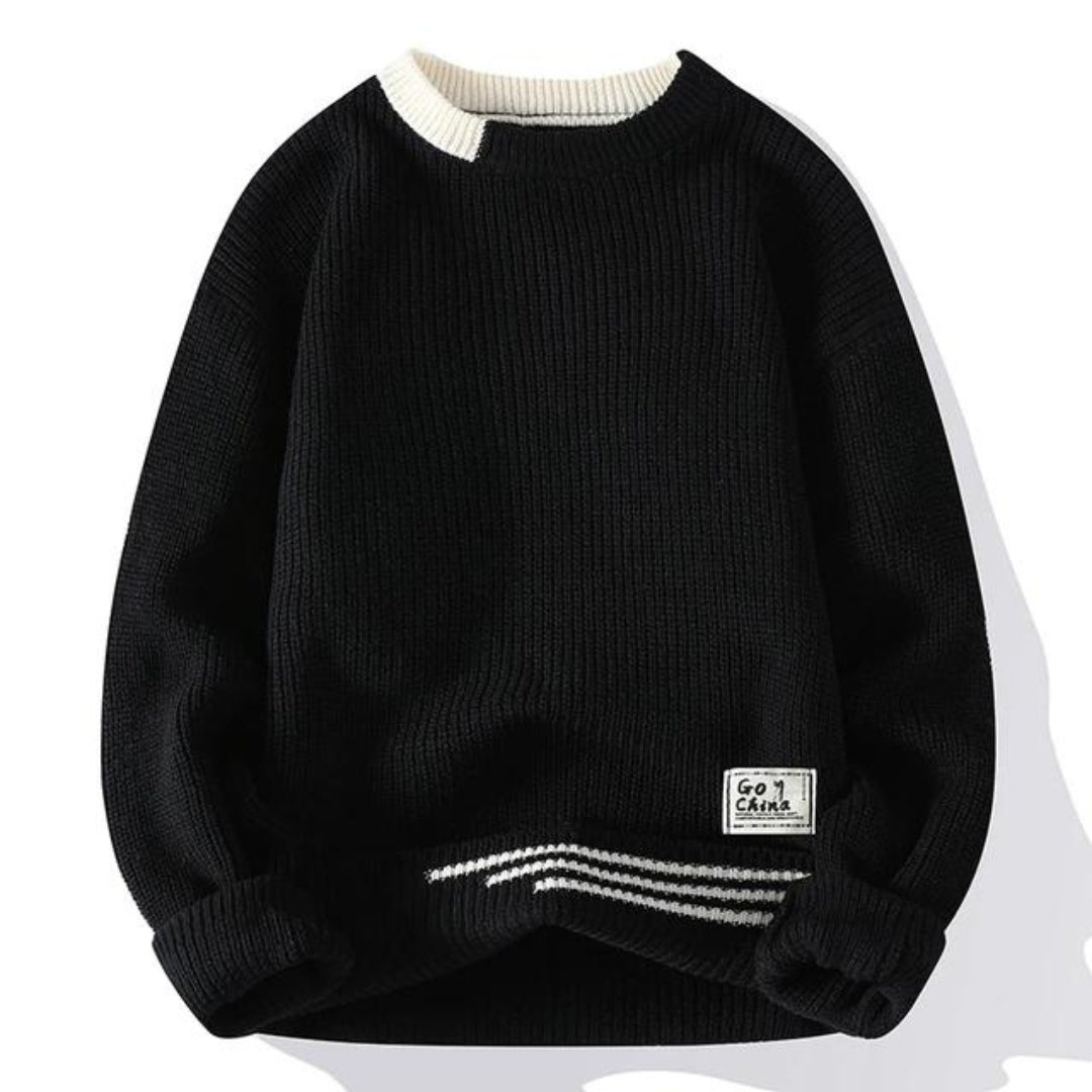 Men's Soft Knit Sweater Streetwave For Men Warm Cozy Wool Timeless Elegant Design Winter Ready