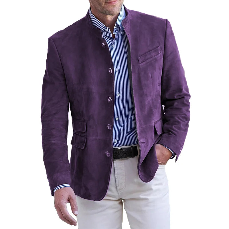 Street-wave Mens Classic Buttoned Shirt Waistcoat Durable Elegant Outerwear For Smart Casual Style