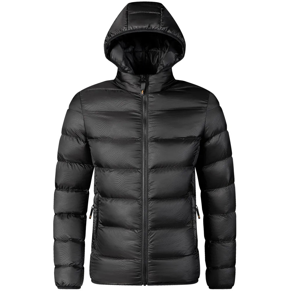 Street-wave Men Lightweight Puffer Jacket Warmth And Style