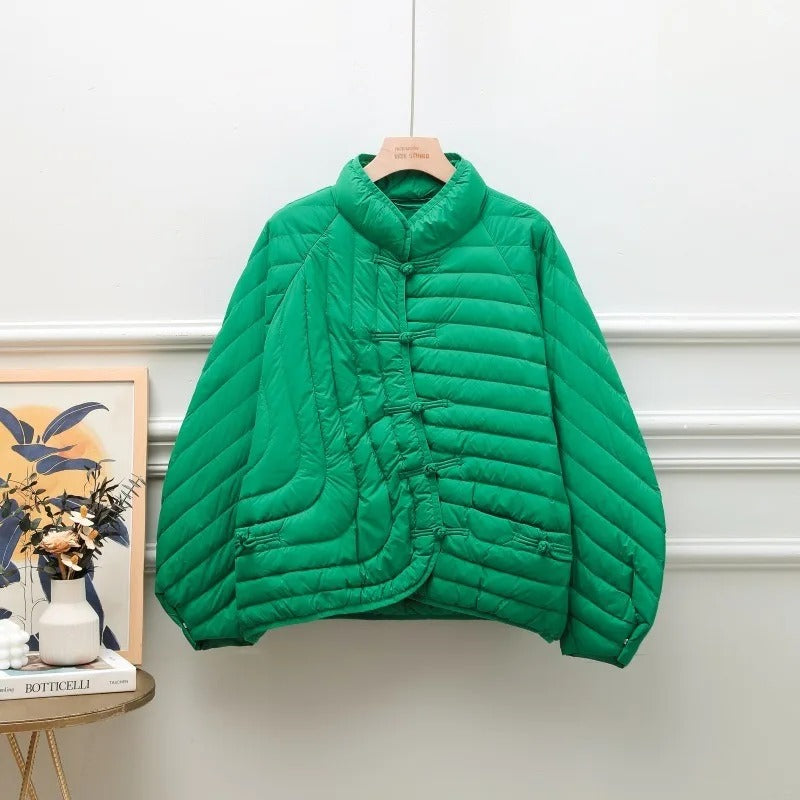 Street Wave Lightweight Quilted Jacket For Cold Days And Transitional Weather Cozy Warmth Timeless Style