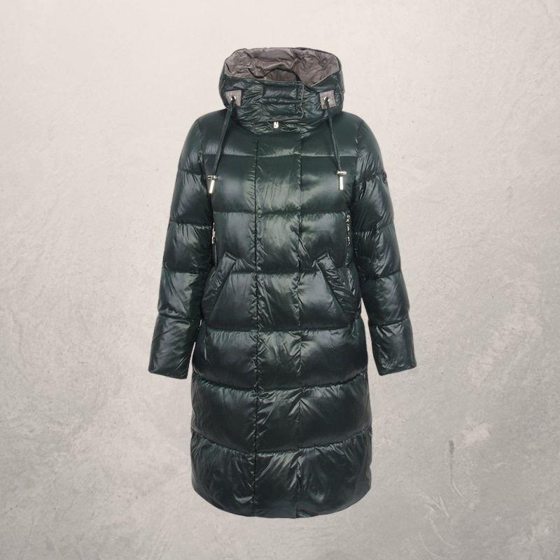 Street-wave Premium Puffer Jacket For Women Warm Cozy Comfort For Daily Wear With Red Lining
