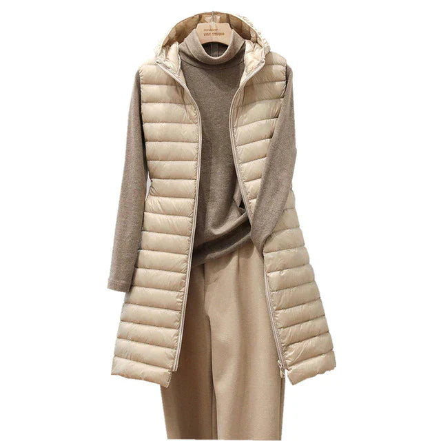 Street-Wave Hooded Puffer Coat for Women Lightweight Warmth Casual Everyday Style