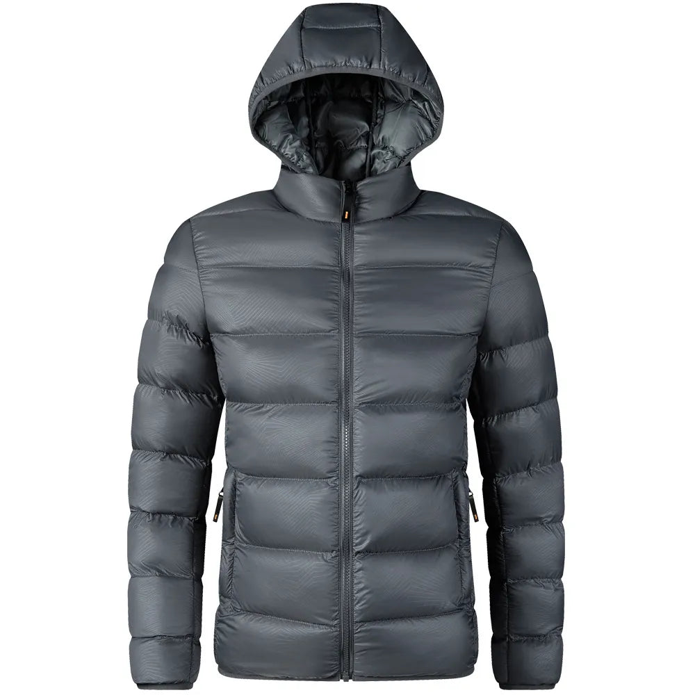 Street-wave Men Lightweight Puffer Jacket Warmth And Style