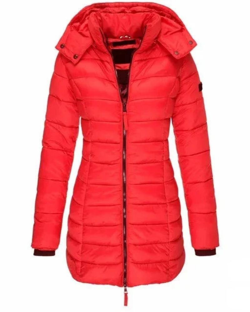 Street-wave Womens Puffer Jacket Ultra Warm Down Coat For Cozy Winter Style And Comfort