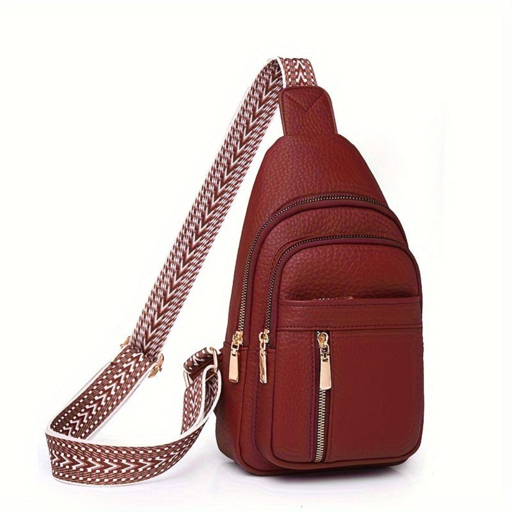 Street Wave Elise Chic Vegan Leather Crossbody Bag Women