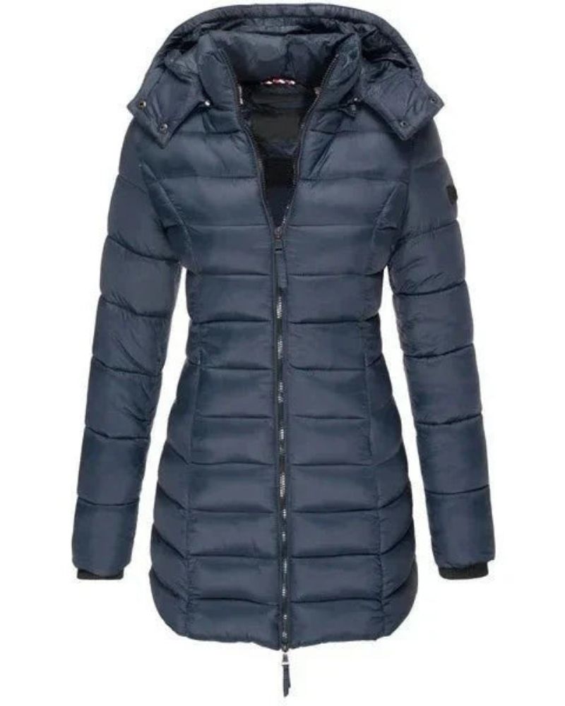 Street-wave Womens Puffer Jacket Ultra Warm Down Coat For Cozy Winter Style And Comfort