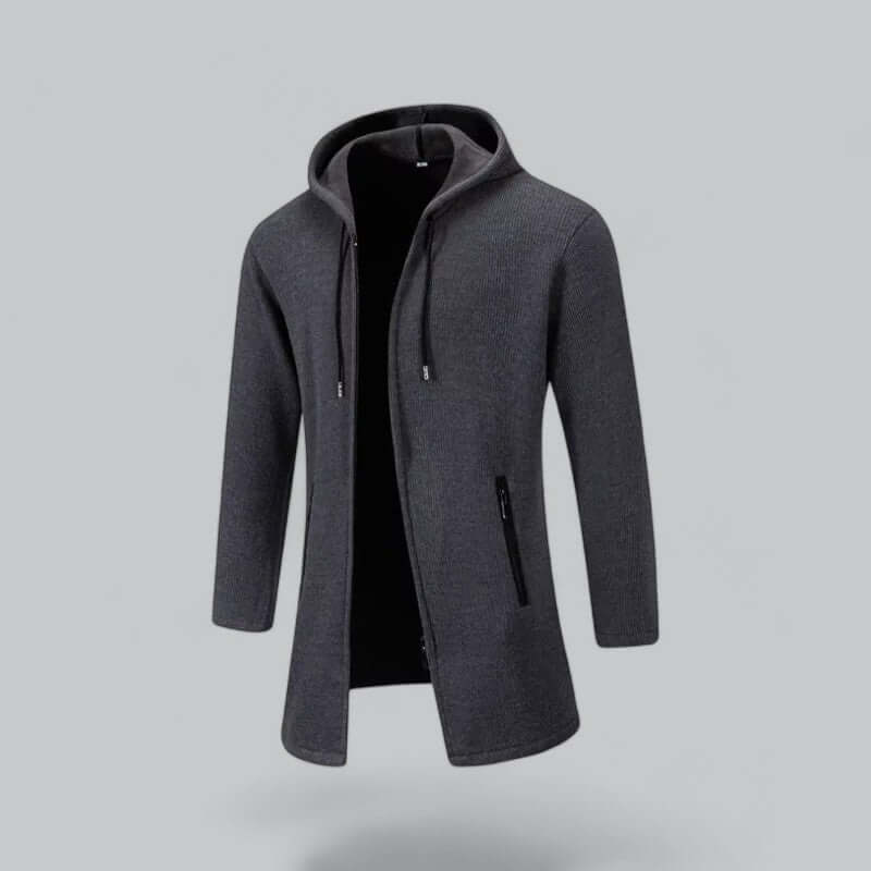 Street-Wave Men's Winter Parka Coat With Hooded Design For Cozy Luxury Warmth In Cold Weather