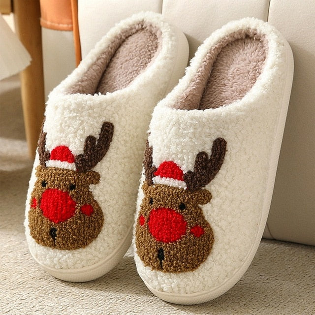 Street-wave Plush Animal Print Slippers For Women Ultra Cozy Indoor Shoes With Soft Lining And Durable Sole