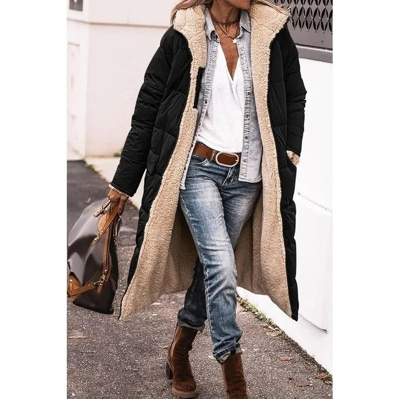 Streetwave Women Puffer Winter Coat With Luxuriously Soft Lining For Warmth And Long Length