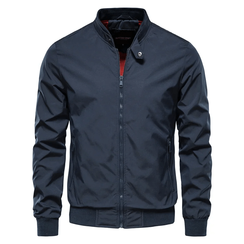 Street-wave Men's Lightweight Casual Spring Jacket Urban Style All Day Comfort Versatile Wardrobe Essential