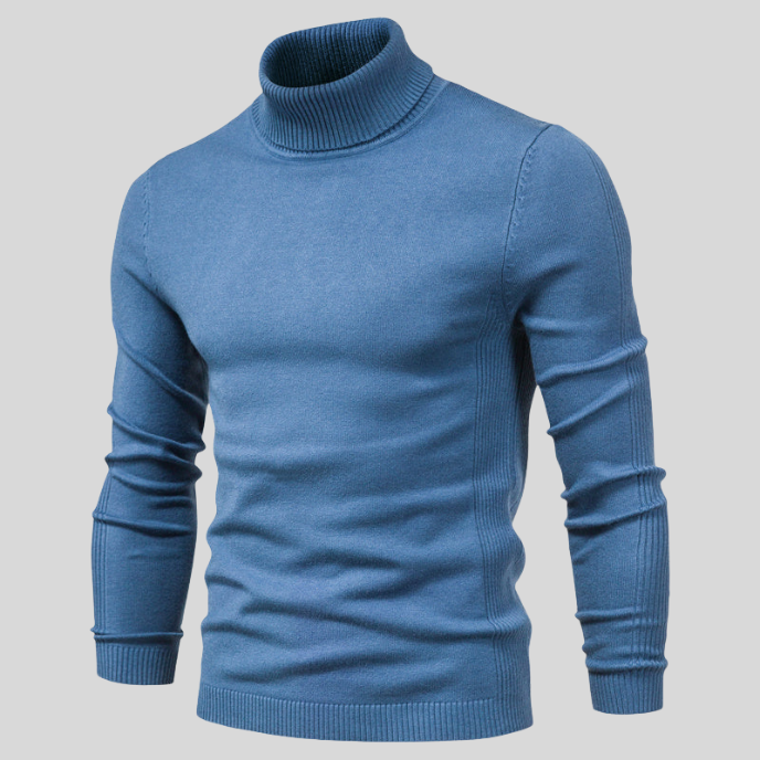 Wool Pullover René By Street Wave Elegant Turtleneck Sweater For Men Cozy Winter Essential