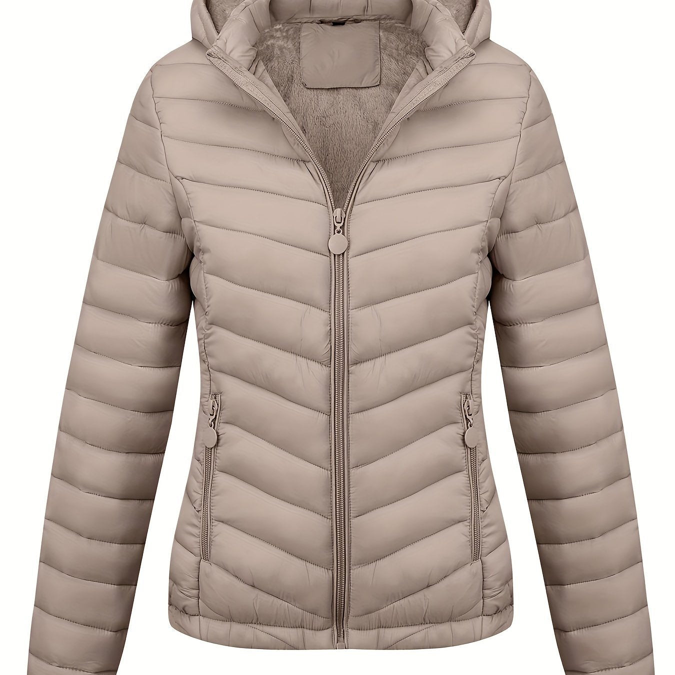 Street-Wave Hooded Puffer Jacket With Angled Pockets For Urban Men And Women Warmth And Comfort