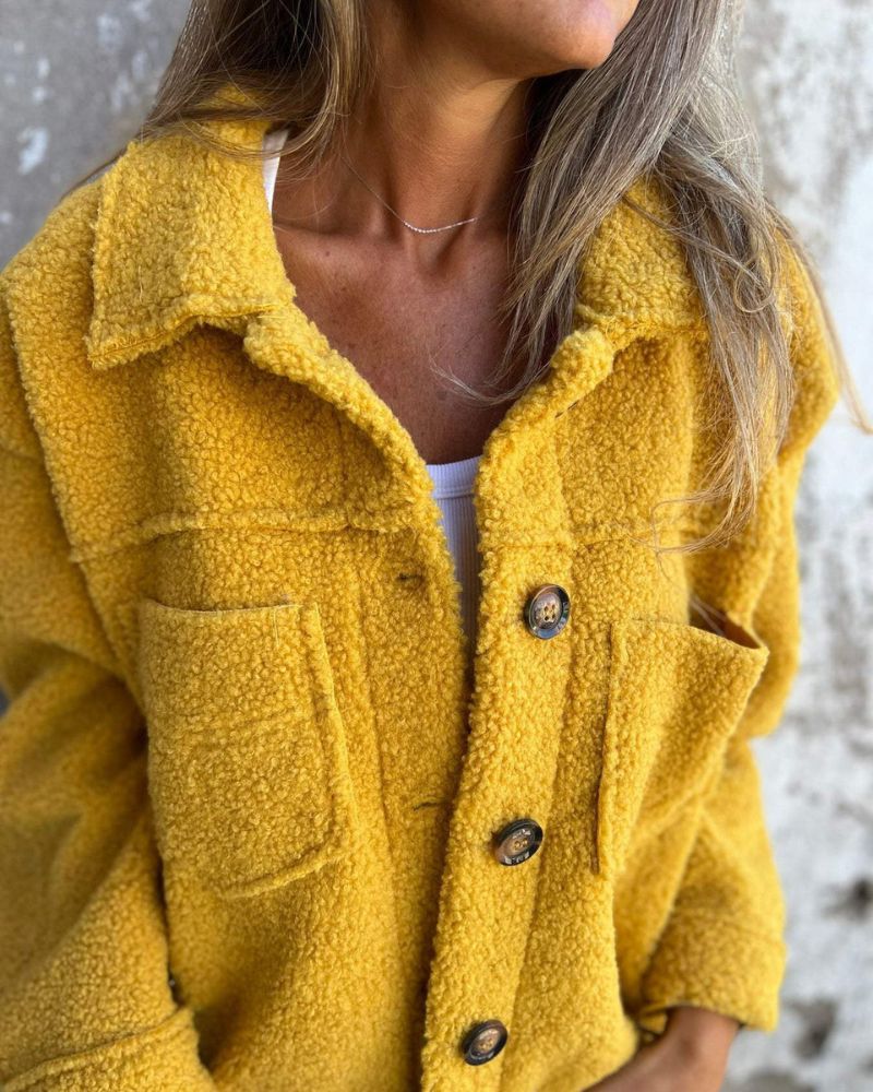 Street-Wave Reversible Wool Coat For Women Warm Cozy Winter Outerwear Seasonal Must-Have