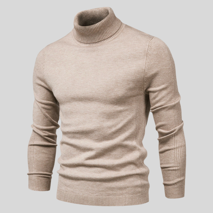 Wool Pullover René By Street Wave Elegant Turtleneck Sweater For Men Cozy Winter Essential