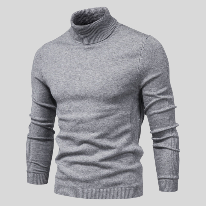 Wool Pullover René By Street Wave Elegant Turtleneck Sweater For Men Cozy Winter Essential